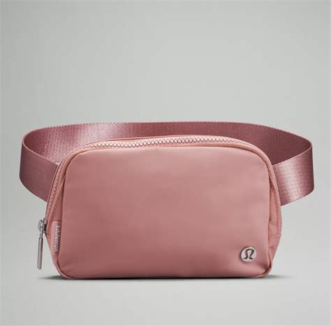 lululemon pink savannah belt bag.